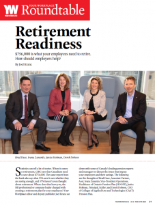 Cover image for "ROUNDTABLE - Retirement Readiness" PDF