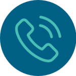 Une icône avec un combiné téléphonique indiquant une méthode pour contacter Janice Holman, une consultante d'Eckler Financial Wellness. 