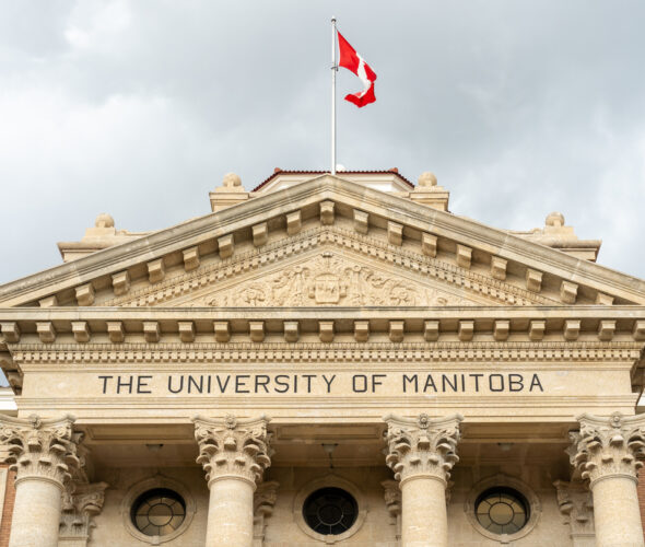 University of Manitoba Administration Building in Winnipeg, MB, Canada University of Manitoba Administration Building in Winnipeg, MB, Canada, on July 19, 2023. The University of Manitoba is a Canadian public research university in the province of Manitoba.
